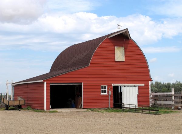 Metal Barn Siding Installation